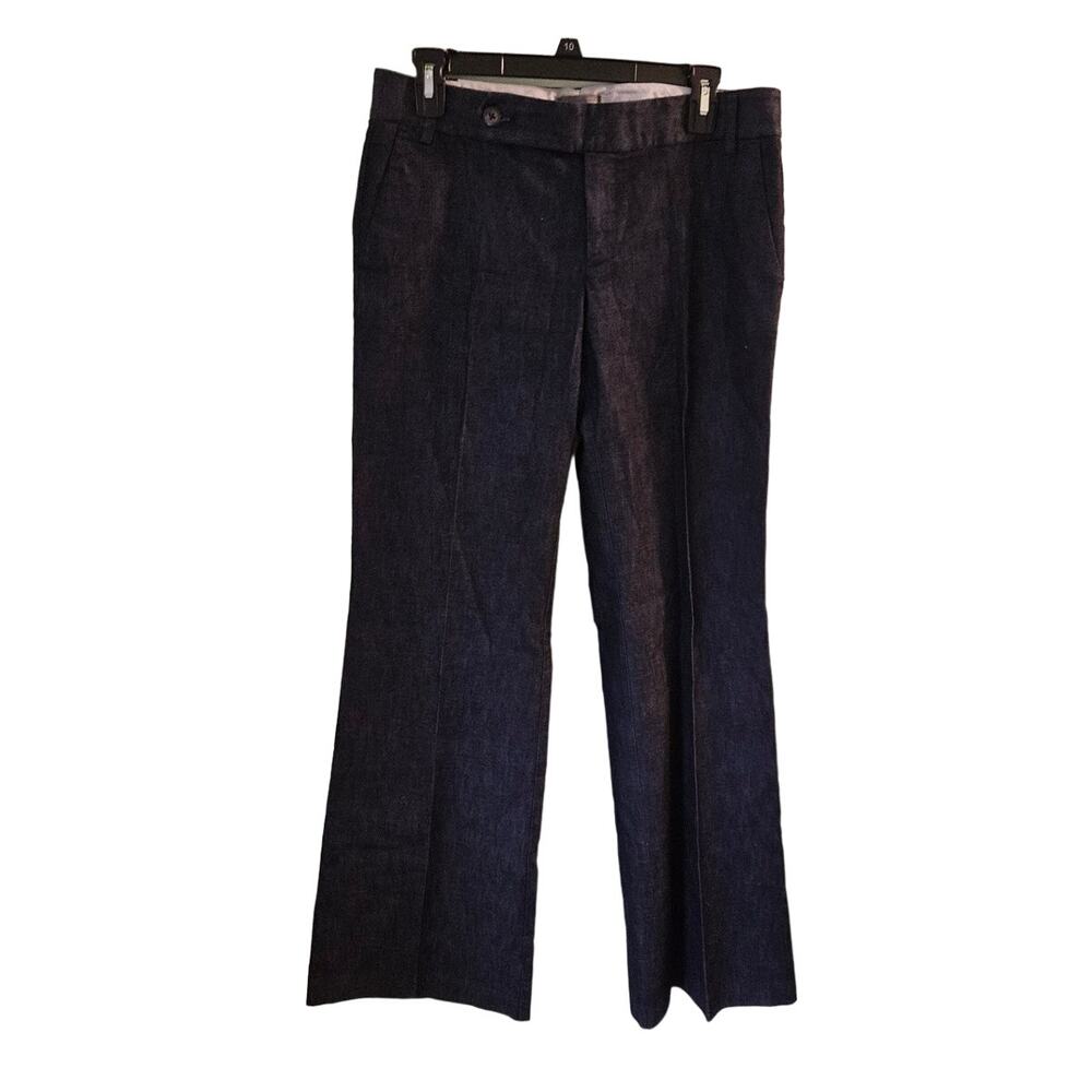 ❤️‍ VINTAGE GAP Y2K 2009 Straight Fit Flared Leg Gray Pants Est Size 30 LONG